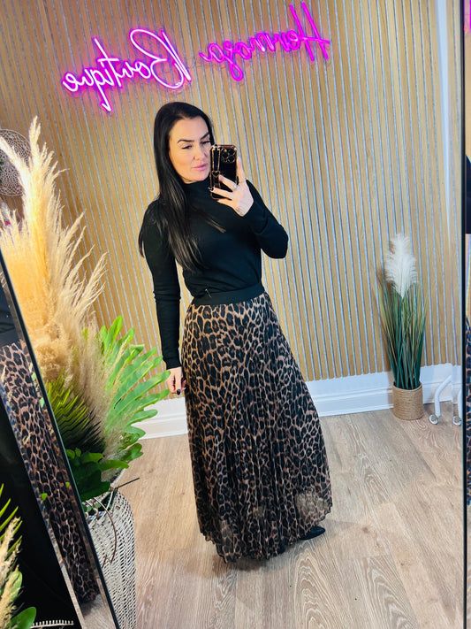 Leopard Skirt