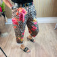 Leopard Flower Pant