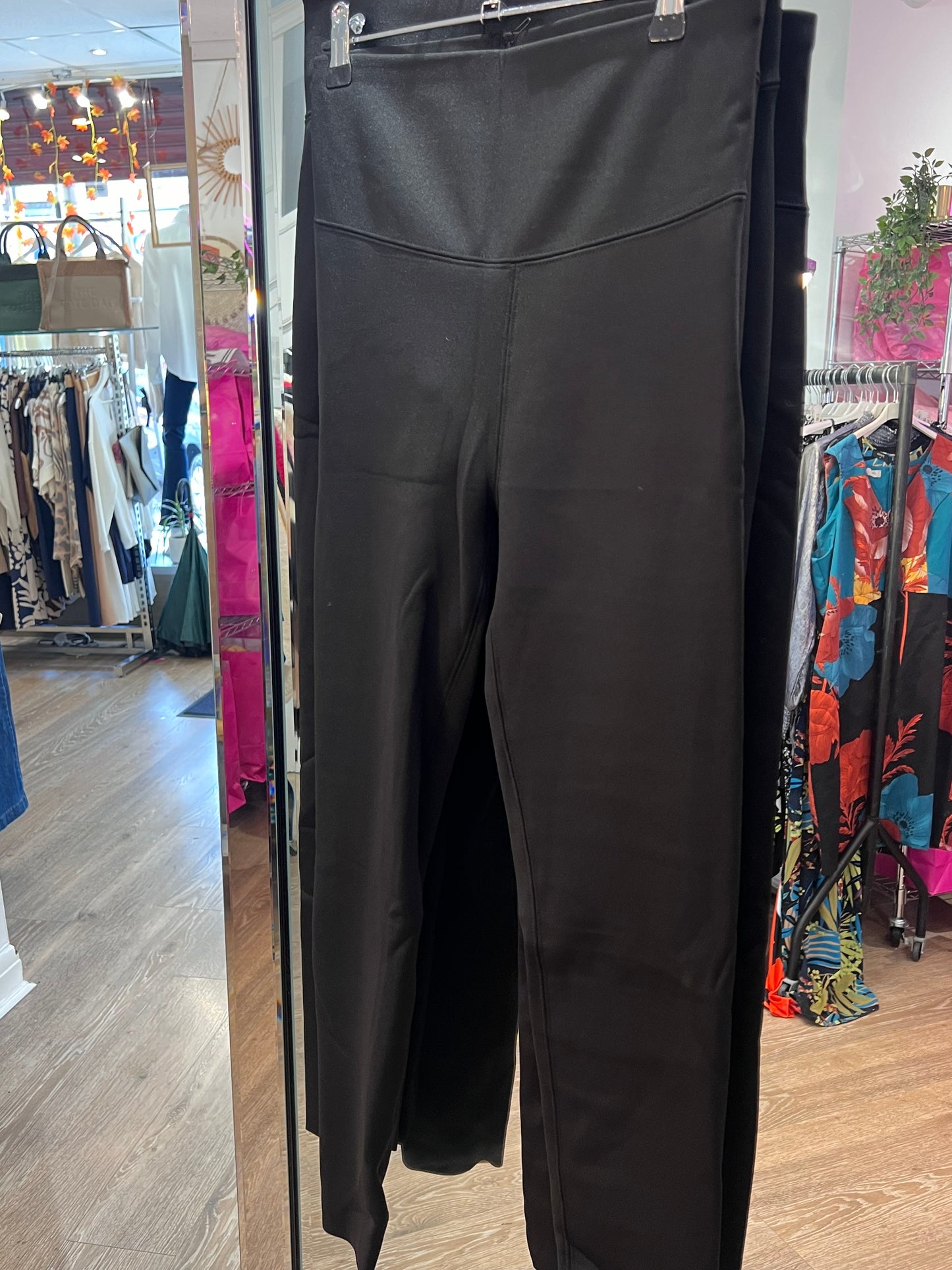 Black Fleeced Lined Leggings