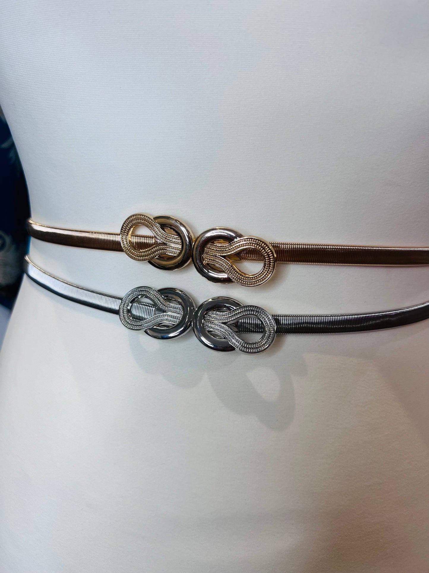 Metal Stretch loop Belt