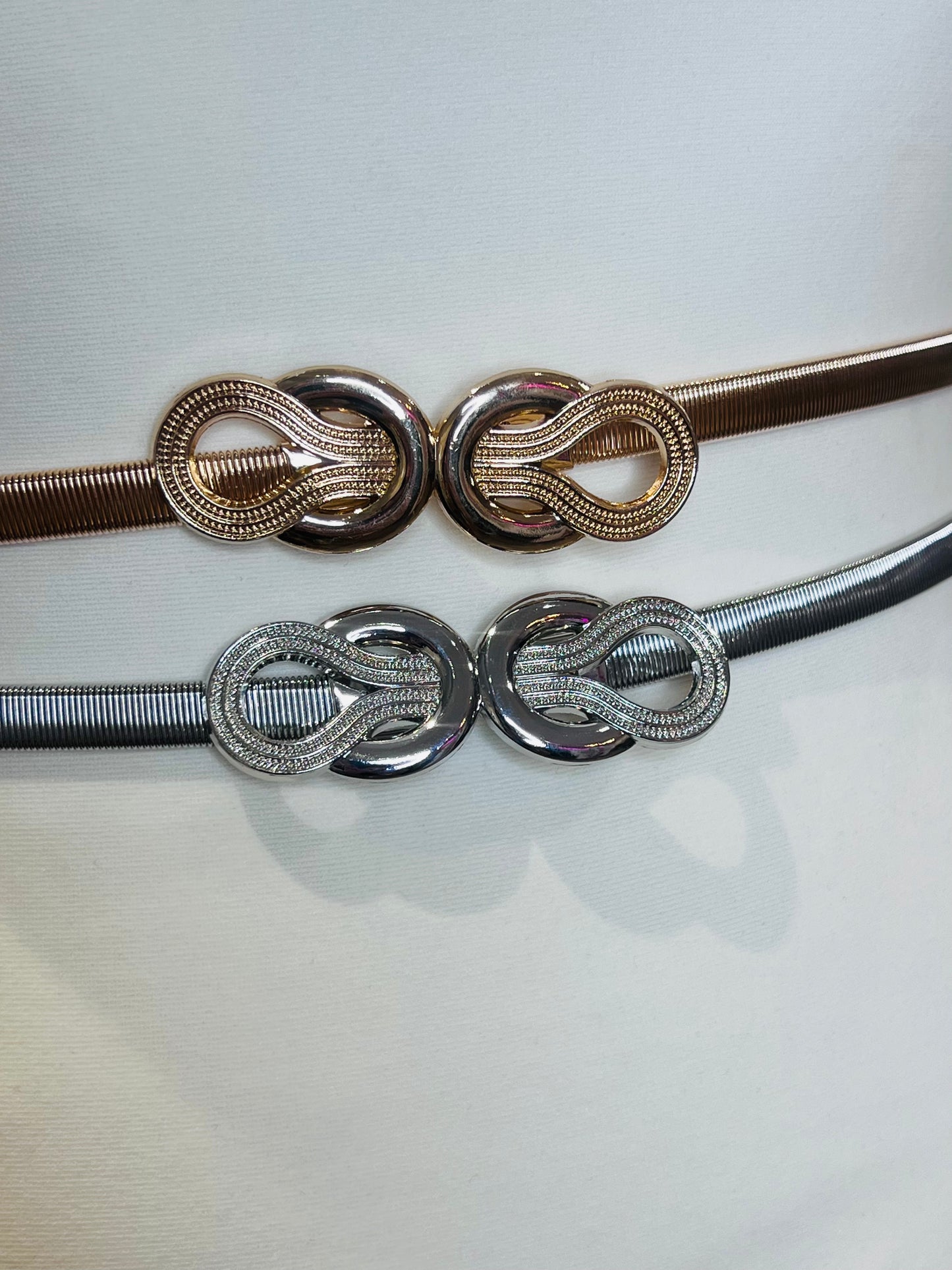 Metal Stretch loop Belt