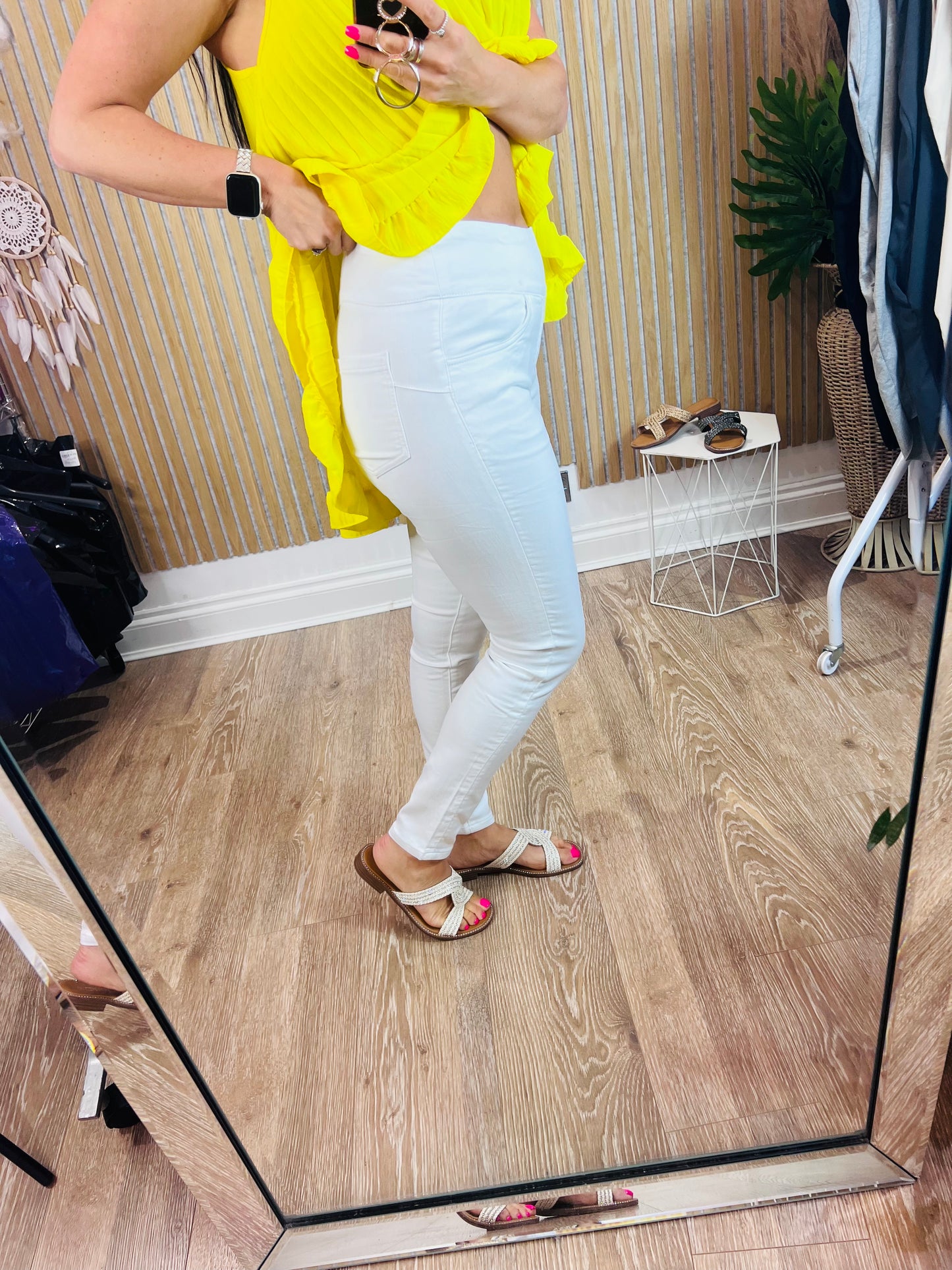 Tocada Jeggings White