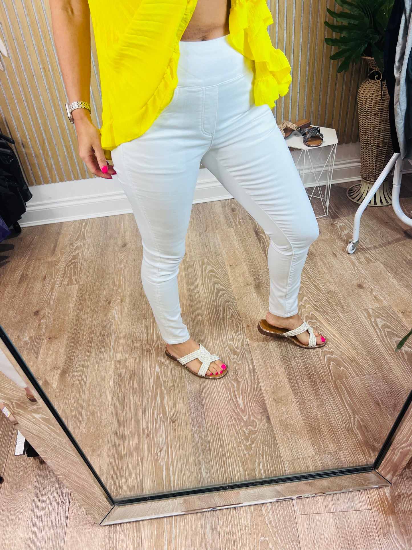 Tocada Jeggings White